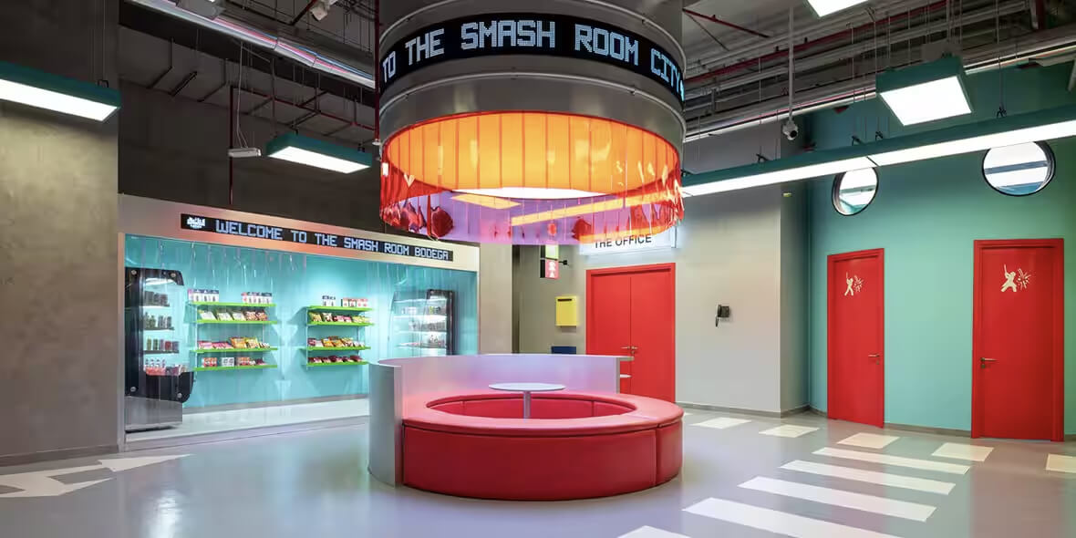 اسمش روم سیتی دبی(The Smash Room City)