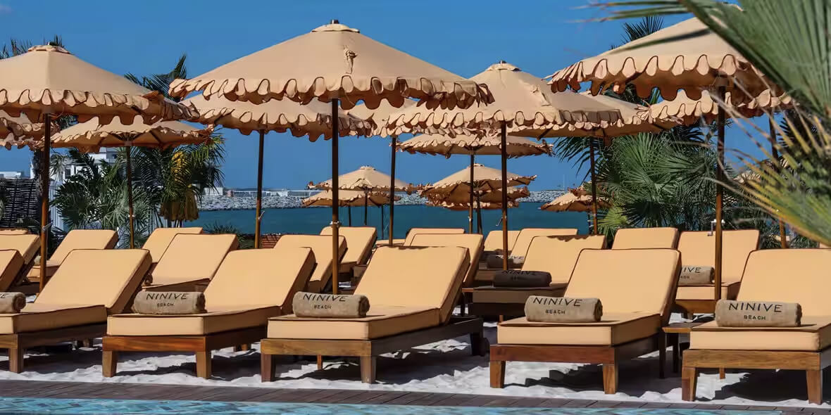 Ninive Beach | ترکیب زیبایی عربی و ساحل مدیترانه‌ای