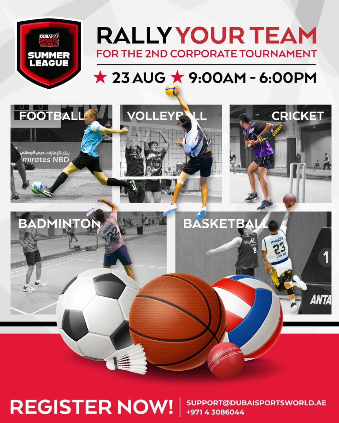 ایونت دنیای ورزش دبی 2025