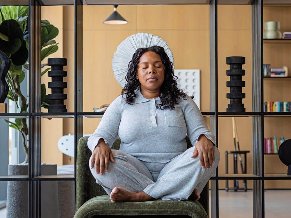 Ease into a busy day with a breathwork session