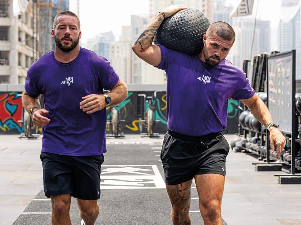 Go for a run with a men-only running club