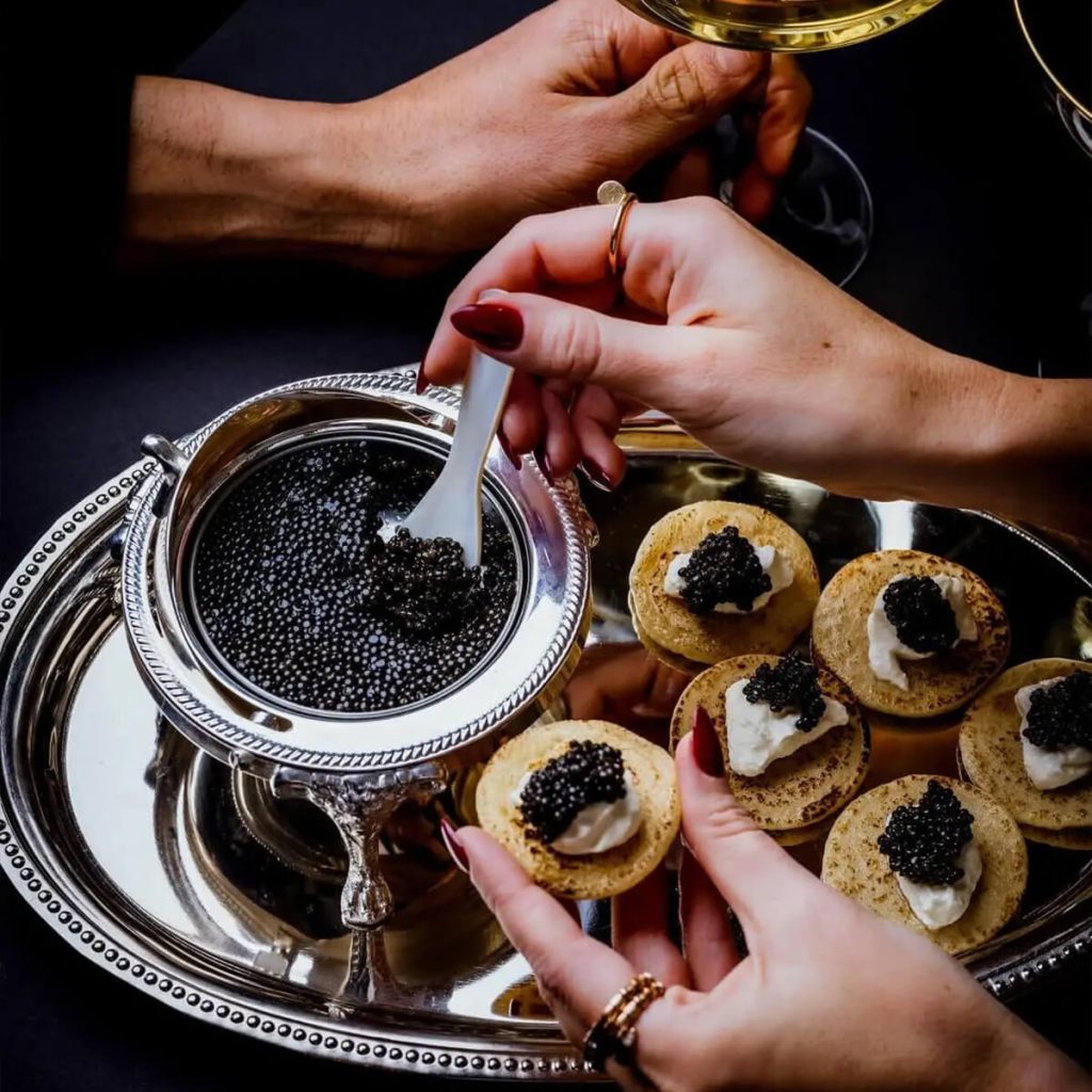 caviar dinner