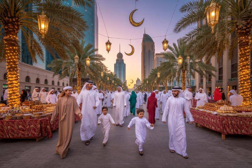 تعطیلات عید فطر در دبی 2026 